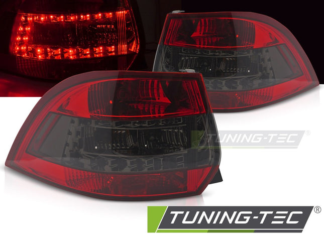 VW Golf 5/6 Variant 2007-2013 Fanali Posteriori LED rosso fumé