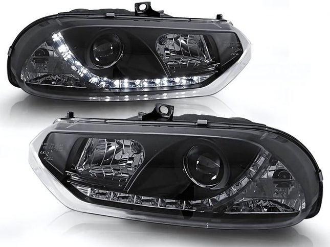 Fanali Anteriori LED Daylight per Alfa 156 Berlina e Sportwagon