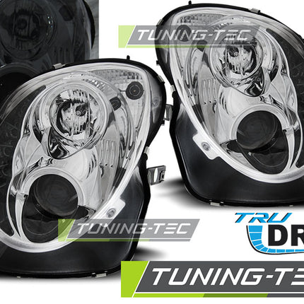 Alfa Mito 2008-2018 Fari Anteriori Luci Diurne LED Cromati