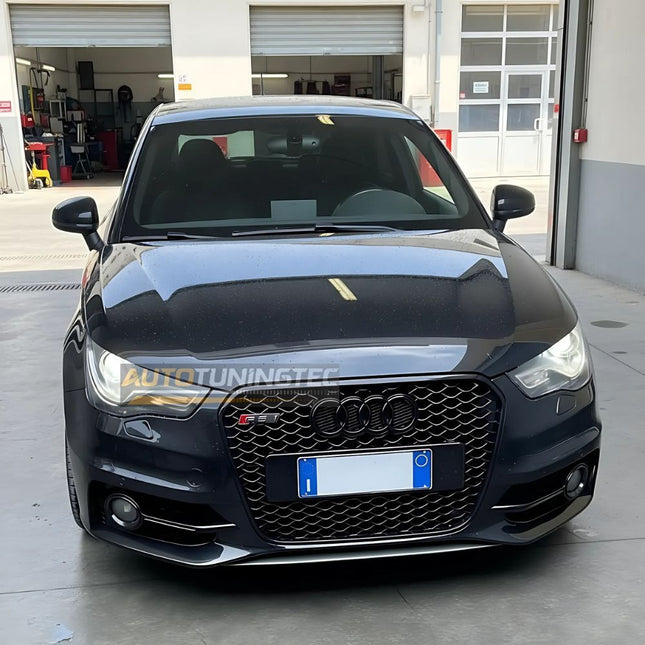 Audi A1 8X S1 2010-2015 Griglia Anteriore RS1 Look Nero Lucido