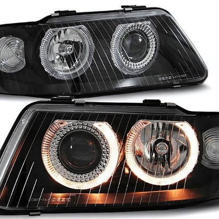 Trasforma la tua Audi A3 8L con fari Angel Eyes omologati