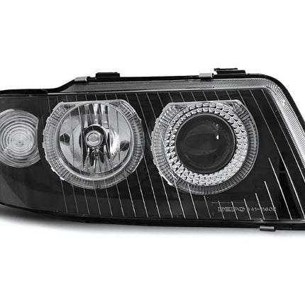 Fari H7 Angel Eyes per Audi A3 8L: stile, sicurezza e omologazione