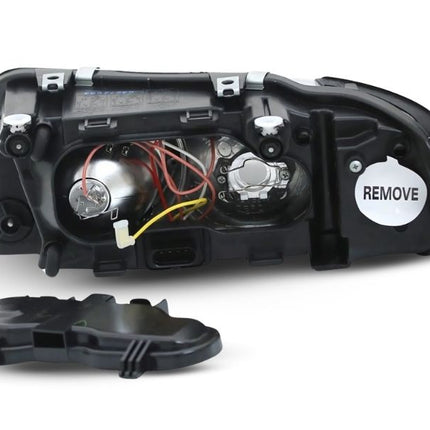 Plug & Play: fari lenticolari anteriori H7 per Audi A3 8L, nessuna modifica