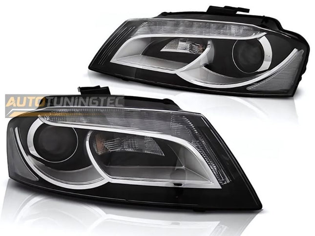 Fari anteriori LED Audi A3 8P 2008-2012 DRL omologati