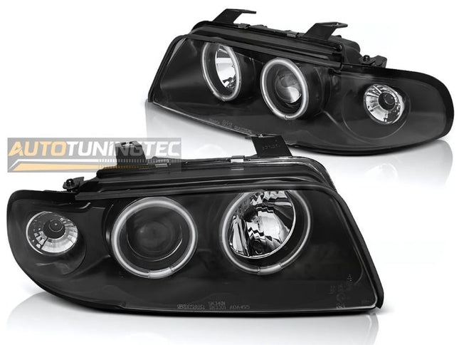 Fari Lenticolari Angel Eyes CCFL Audi A4 B5: Look Moderno