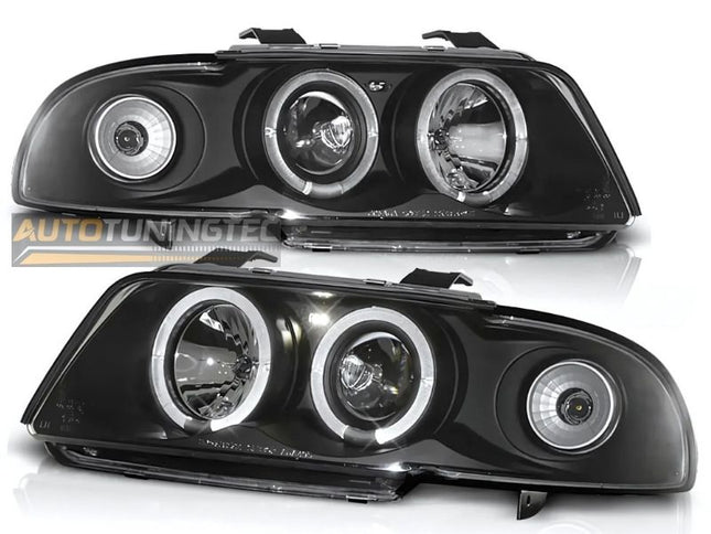 Fari anteriori LED Audi A4 B5 look moderno e omologazione ECE