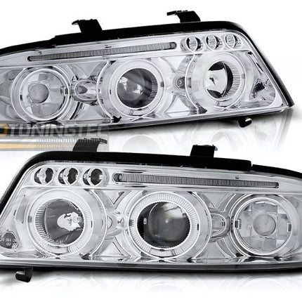 AUDI A4 B5 1999-2001 Fari Anteriori Cromati