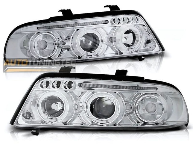 AUDI A4 B5 1999-2001 Fari Anteriori Cromati