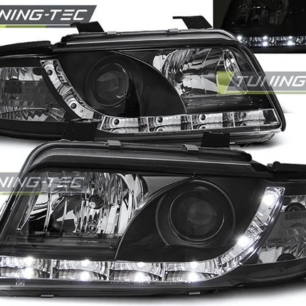 AUDI A4 B5 1999-2001 Fari Anteriori LED Daylight Nero