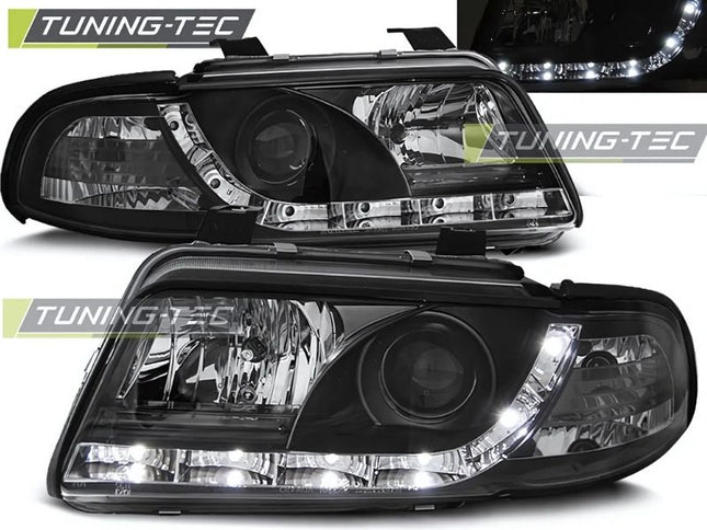 AUDI A4 B5 1999-2001 Fari Anteriori LED Daylight Nero