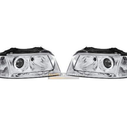 fari lenticolari omologati per Audi A4 B5 berlina e avant
