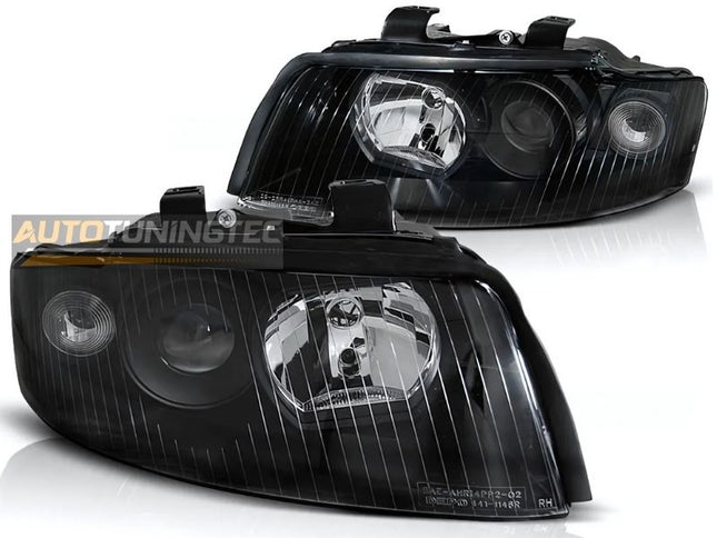 Fari anteriori lenticolari Audi A4 B6 2000-2004 plug & play