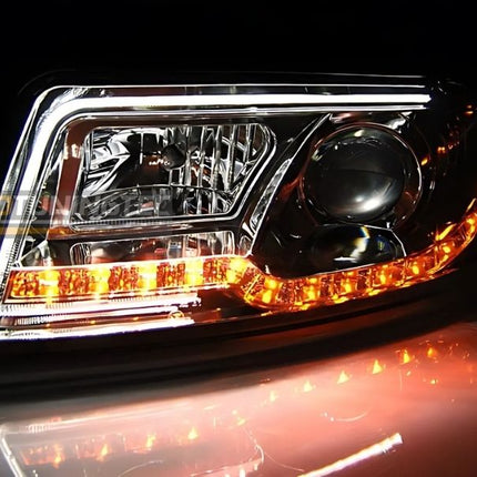 Fari anteriori LED per Audi A4 B6 effetto sportivo