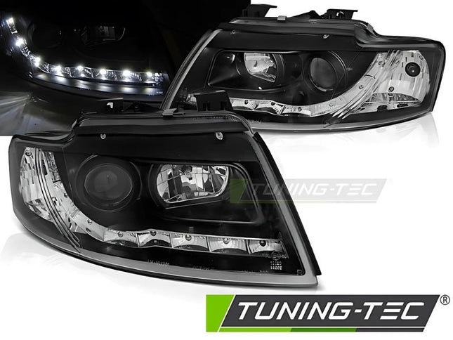 Audi A4 B6 Cabriolet 2002-2005 Fari Anteriori LED Nero
