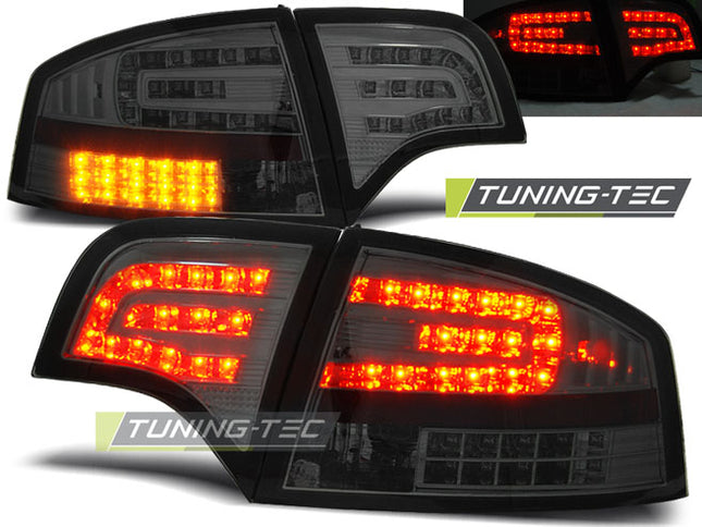 Audi A4 B7 2004-2008 Fanali Posteriori LED fumé