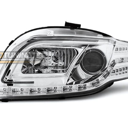 Fari LED Audi A4 B7 8E 2004-2008 look sportivo