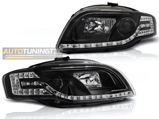 Fari LED Audi A4 B7 8EC/8ED 2004-2008 look sportivo