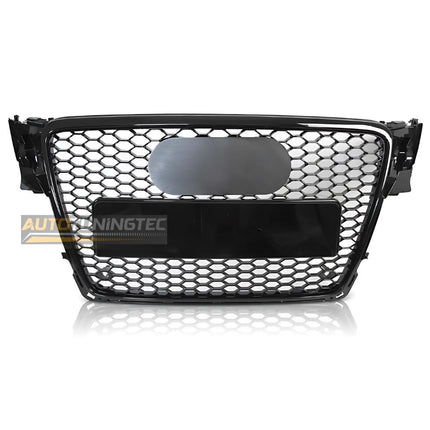 Audi A4 B8 2008-2011 Griglia Anteriore RS4 Look Nero Lucido