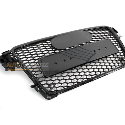 Audi A4 B8 2008-2011 Griglia Anteriore RS4 Look Nero Lucido