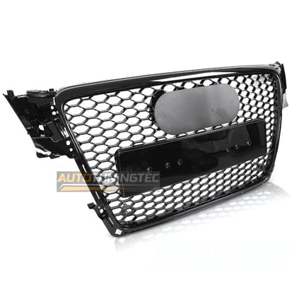Audi A4 B8 2008-2011 Griglia Anteriore RS4 Look Nero Lucido