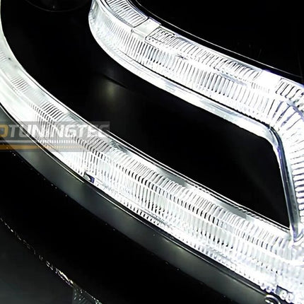 Fari LED Audi A4 B8: foto diurne e notturne