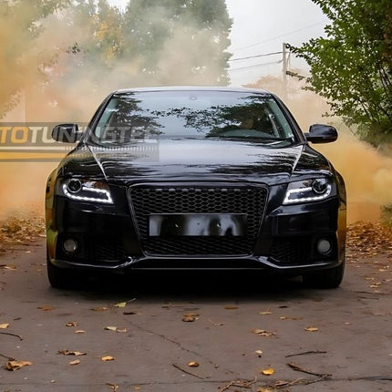 Foto dettagli fari anteriori LED Audi A4 B8 Berlina / Avant