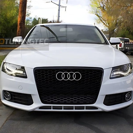 Fari LED per Audi A4 B8 Berlina 08-11 compatibilità e vantaggi in foto