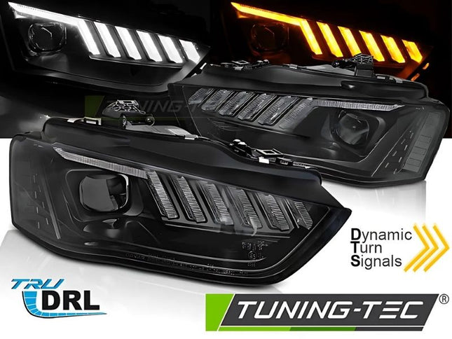Audi A4 B8 8K 2012-2015 Fari Anteriori DRL LED Luci di Svolta Sequenziale Dinamica