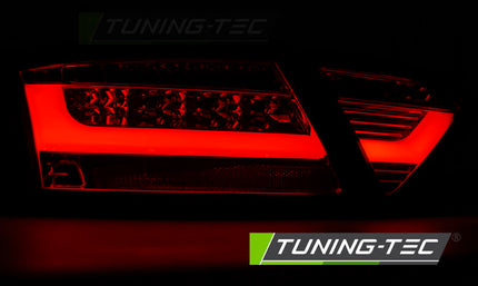 Audi A5 8T 2007-2011 Fanali Posteriori Led Bar Rosso Bianco