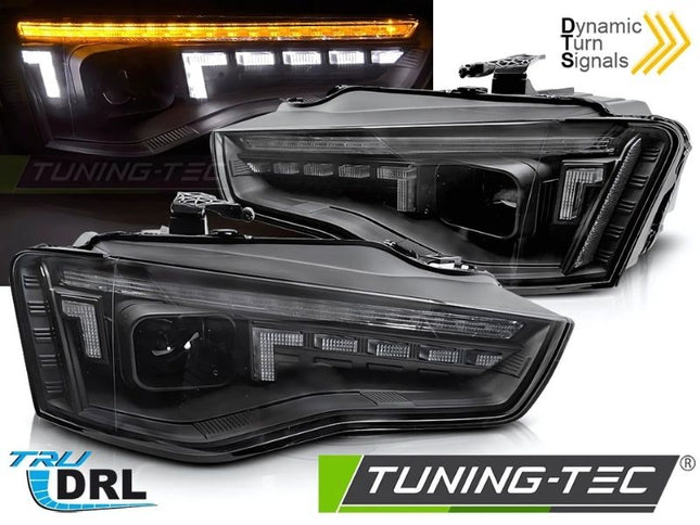 Audi A5 8T 2012-2016 Fari Anteriori DRL LED Sequenziale Xenon D3S