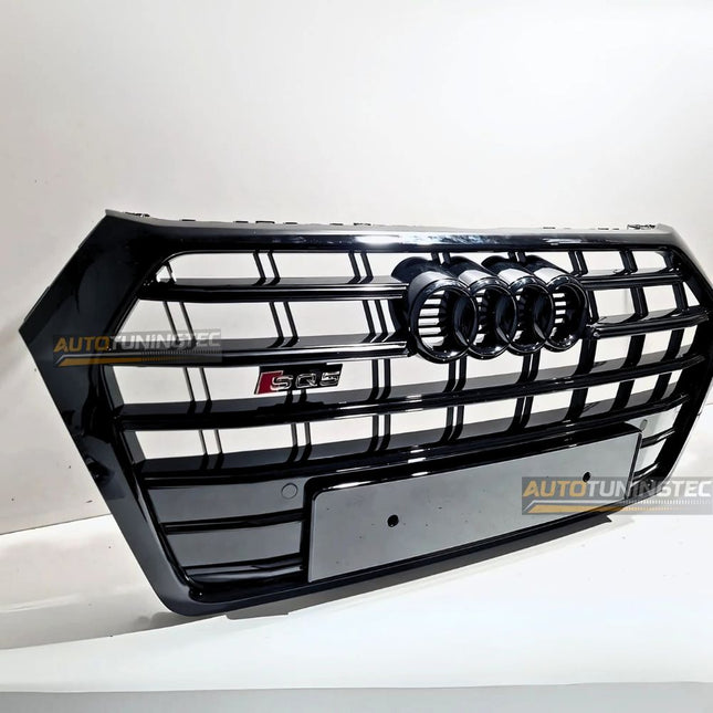 Audi Q5 FY 2016-2020 SQ5 Look Nero Lucido Griglia Anteriore