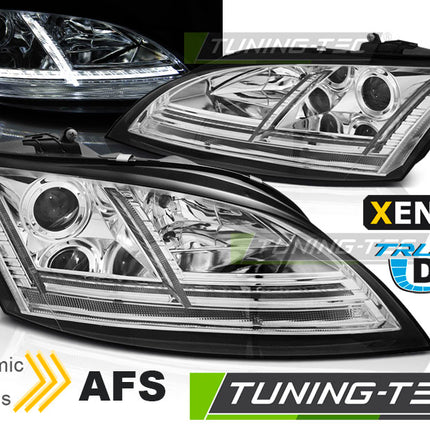Audi TT 8J 2006-2010 Fari Anteriori a LED con Xenon AFS - Cromati