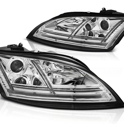 Audi TT 8J 2006-2010 Fari Anteriori a LED con Xenon AFS - Cromati