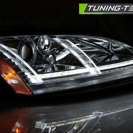 Audi TT 8J 2006-2010 Fari Anteriori a LED con Xenon AFS - Cromati