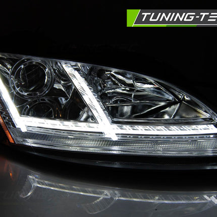 Audi TT 8J 2006-2010 Fari Anteriori a LED Freccia Dinamica - Cromato