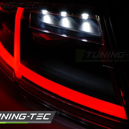 Audi TT 8J 06-14 Fanali Posteriori Full LED Freccia Dinamica - Rosso Fumé