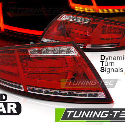 Audi TT 8J 06-14 Fanali Posteriori Full LED Freccia Dinamica - Rosso