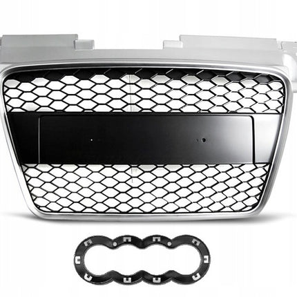 Audi TT 8J 2006-2014 Griglia Radiatore TTRS Look Argento