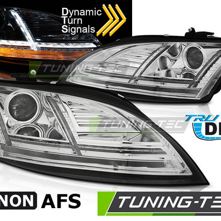 Audi TT 8J 2010-2014 Fari Anteriori a LED con Xenon AFS - Cromati