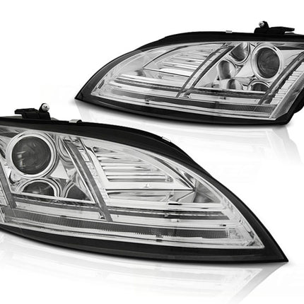 Audi TT 8J 2010-2014 Fari Anteriori a LED con Xenon AFS - Cromati