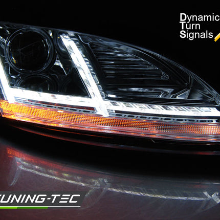 Audi TT 8J 2010-2014 Fari Anteriori a LED con Xenon AFS - Cromati