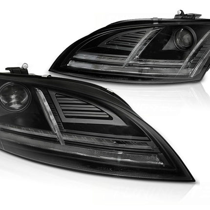 Audi TT 8J 2010-2014 Fari Anteriori a LED con Xenon AFS - Neri