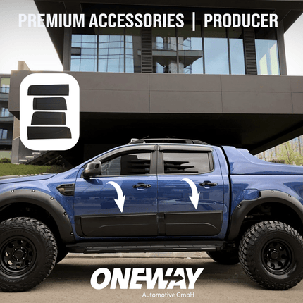 Modanature Laterali per Ford Ranger T6-T7-T8 2012-2022