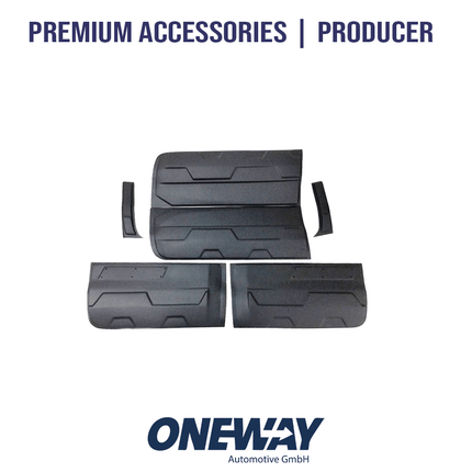 Modanature Laterali per Ford Ranger T6-T7-T8 2012-2022 (Jumbo)