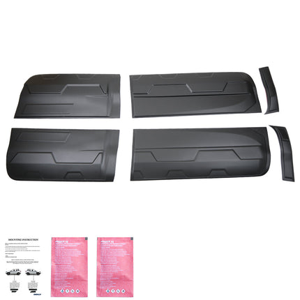 Modanature Laterali per Ford Ranger T6-T7-T8 2012-2022 (Jumbo)