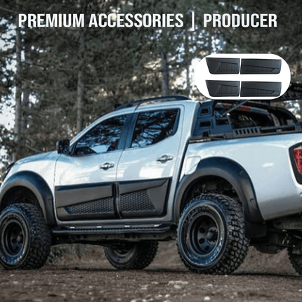 Modanature Laterali per Nissan Navara NP300 (D23) 2014-2021 (Jumbo)