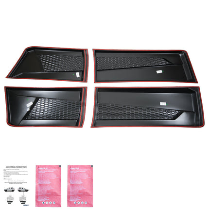 Modanature Laterali per Nissan Navara NP300 (D23) 2014-2021 (Jumbo)