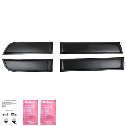 Modanature Laterali per Dacia Duster Serie 1 2010-2017 (senza scritta Duster)