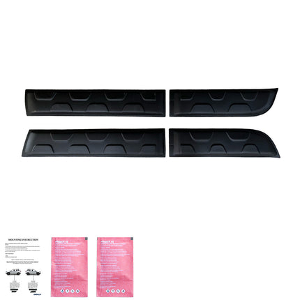 Modanature Laterali per Dacia Duster Serie 1 2010-2017 Off-Road (senza scritta Duster)