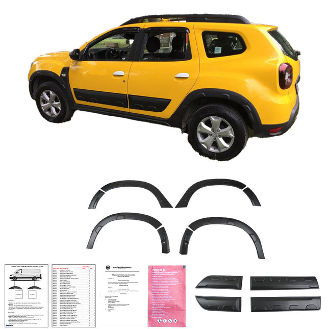Body Kit per Dacia Duster Serie 2 2018+ con Sensori Parcheggio (Off-Road)